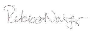 Rebecca Novinger signature 3